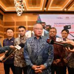 Menteri Pelancongan, Seni dan Budaya, Datuk Seri Tiong King Sing semasa sidang media di VMTM 2025